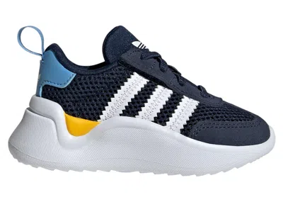 Pre-owned Adidas Originals Adifom 70s Comfort Closure Sneakers In Night Indigo/cloud White/light Blue In Multi