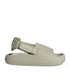 Adidas Originals Adifom Adilette Slides Kids In Putty Grey/putty Grey