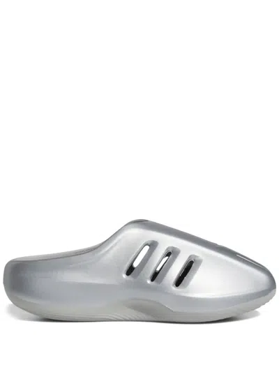 ADIDAS ORIGINALS ADIFOM IIINFINITY "METALLIC SILVER" SLIDES