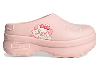 Pre-owned Adidas Originals Adifom Stan Smith Mule Disney's The Aristocats (women's) Sneakers In Sandy Pink/cloud White/clear Pi