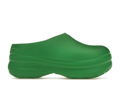Pre-owned Adidas Originals Adifom Stan Smith Mule (women's) Sneakers In Green/core Black