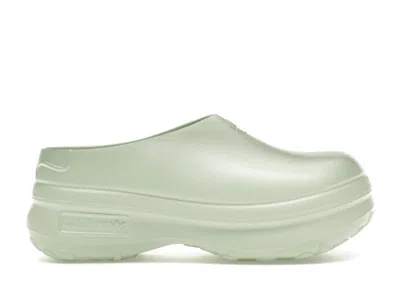 Pre-owned Adidas Originals Adifom Stan Smith Mule (women's) Sneakers In Linen Green Metallic/cloud White