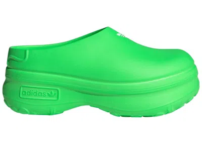Pre-owned Adidas Originals Adifom Stan Smith Mule (women's) Sneakers In Solar Green/cloud White