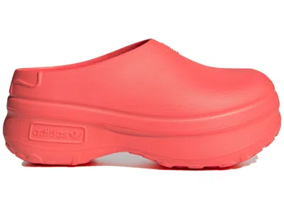 Pre-owned Adidas Originals Adifom Stan Smith Mule (women's) Sneakers In Solar Red/glow Orange
