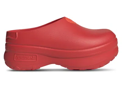 Pre-owned Adidas Originals Adifom Stan Smith Mule (women's) Sneakers In Solar /solar In Red/solar Red
