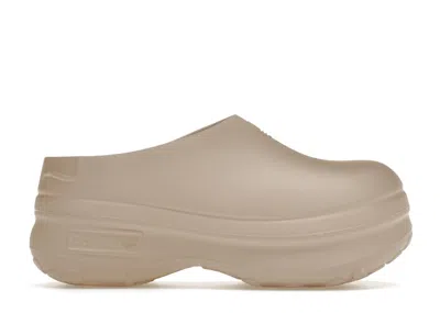 Pre-owned Adidas Originals Adifom Stan Smith Mule (women's) Sneakers In Wonder Taupe/core Black
