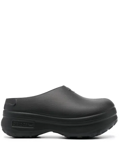 Adidas Originals Adidas Adifom Stan Smith Platform Mule In Black