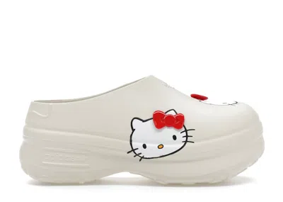 Pre-owned Adidas Originals Adifom Stan Smith Mules Hello Kitty (women's) Sneakers In Off White/red/cloud White