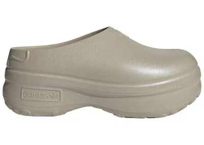 Pre-owned Adidas Originals Adifom Stan Smith Mules (women's) Sneakers In Cyber Metallic/cloud White/wonder Beige