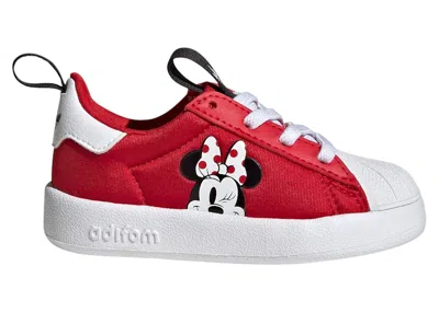 Pre-owned Adidas Originals Adifom Superstar 360 Disney Mickey Mouse Sneakers In Better Scarelet Red/cloud White/core Black