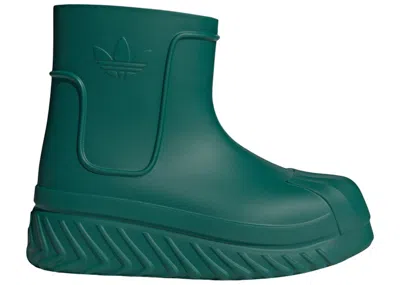 Pre-owned Adidas Originals Adifom Superstar Boot (women's) Sneakers In Collegiate Green/core Black