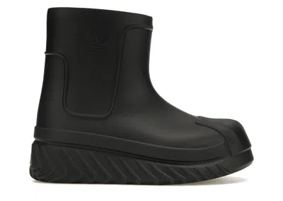 Pre-owned Adidas Originals Adifom Superstar Boot (women's) Sneakers In Core Black/grey Six