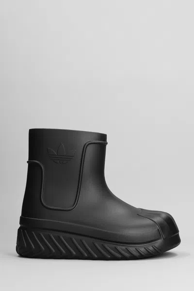 Adidas Originals Adifom Superstar Combat Boots In Black