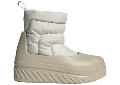 Pre-owned Adidas Originals Adifom Superstar Winter Boot (women's) Sneakers In Alumina/wonder Beige
