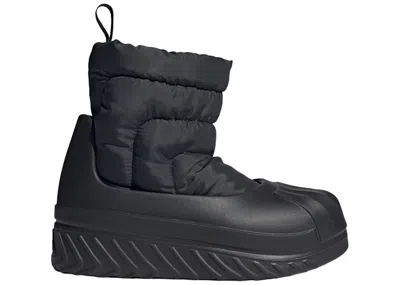Pre-owned Adidas Originals Adifom Superstar Winter Boot (women's) Sneakers In Core Black/carbon