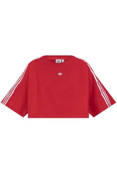 Adidas Originals Adilenium Season 3 Boxy Oversized T In Red | ModeSens