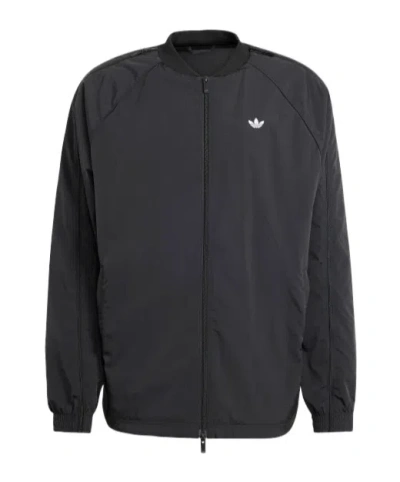 Adidas Originals Adilenium Season 3 Oversized Sst Track Top In Black