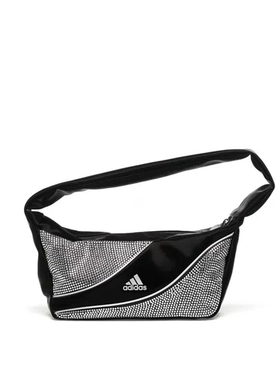 Adidas Originals Adilenium Season 4 Embellished Shoulder Bag In Black