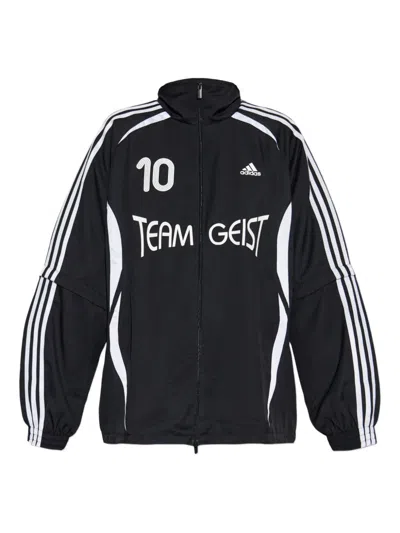 Adidas Originals Adilenium Season 4 Zip-fastening Jacket In Black