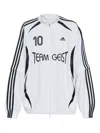 Adidas Originals Adilenium Season 4 Zip-fastening Jacket In White