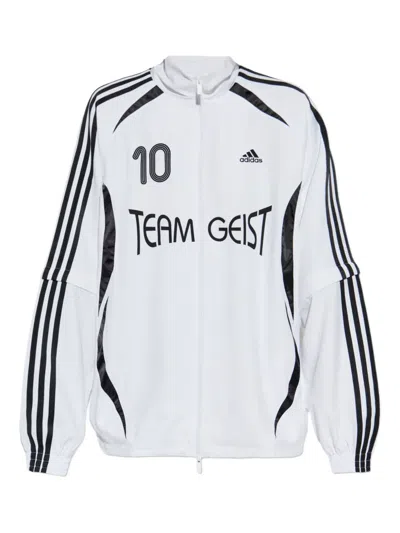 Adidas Originals Adilenium Season 4 Zip-fastening Jacket In White