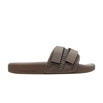 Pre-owned Adidas Originals Adilette 2.0 Slide 'pride' In Brown