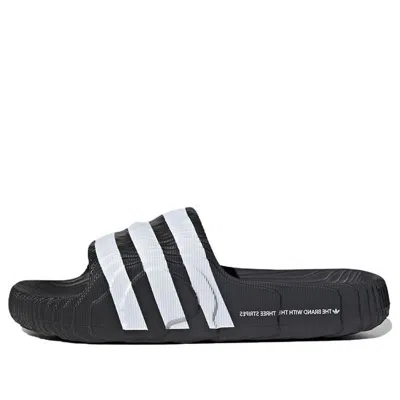 ADIDAS ORIGINALS ADIDAS ORIGINALS ADILETTE 22 'BLACK WHITE'