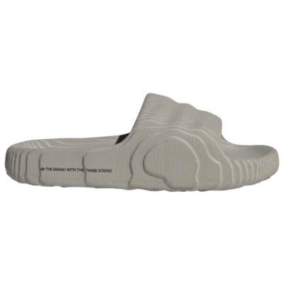 Adidas Originals Boys Adidas Adilette 22 In Light Brown/core Black