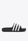 Adidas Originals Adilette 22 Rubber Slides In Black