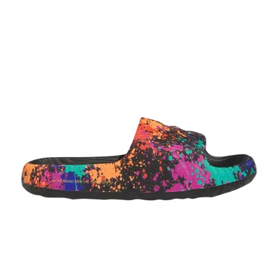 Pre-owned Adidas Originals Adilette 22 Slide 'black Paint Splatter'