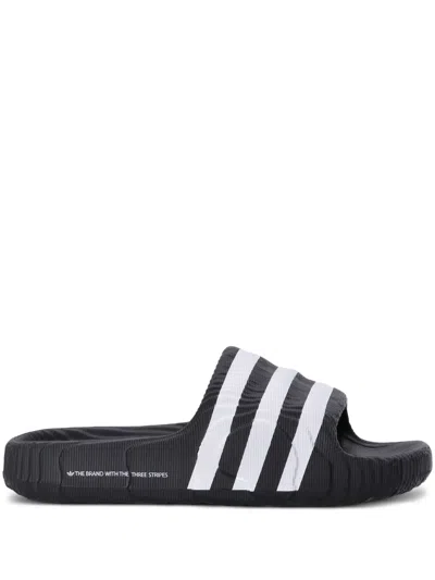 Adidas Originals Adilette 22 Slides In Black