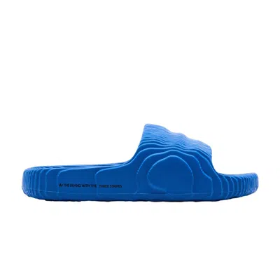 Pre-owned Adidas Originals Adilette 22 Slides 'blue Bird'
