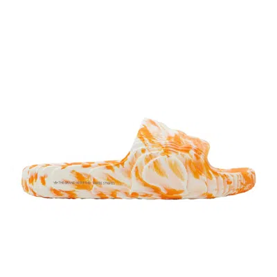 Pre-owned Adidas Originals Adilette 22 Slides 'bright Orange'