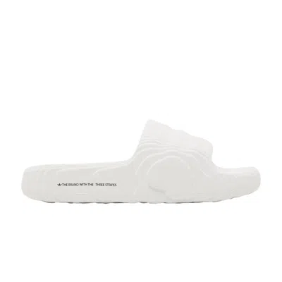 Pre-owned Adidas Originals Adilette 22 Slides 'crystal White'