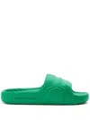Adidas Originals Green Adilette 22 Slides In Green