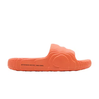 Pre-owned Adidas Originals Adilette 22 Slides 'orange'