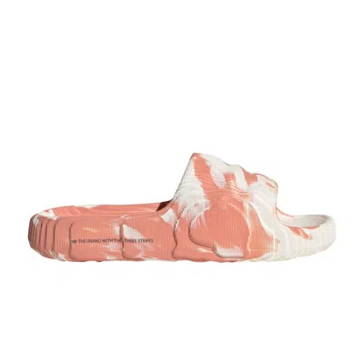 Pre-owned Adidas Originals Adilette 22 Slides 'wonder Clay Earth Strata' In Pink