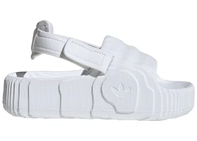 Pre-owned Adidas Originals Adilette 22 Xlg Slides (women's) Sneakers In Cloud White