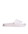 Adidas Originals Adilette Aqua Slides In Pink