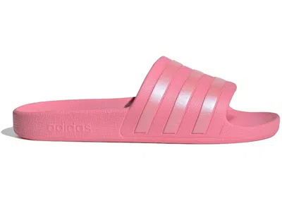 Pre-owned Adidas Originals Adilette Aqua Slides (women's) Sneakers In Bliss Pink