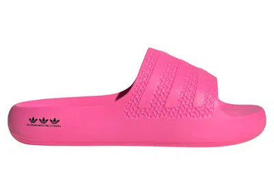 Pre-owned Adidas Originals Adilette Ayoon Slides (women's) Sneakers In Lucid Pink/core Black