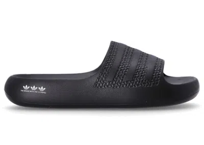 Pre-owned Adidas Originals Adilette Ayoon (women's) Sneakers In Core Black/cloud White In Multi