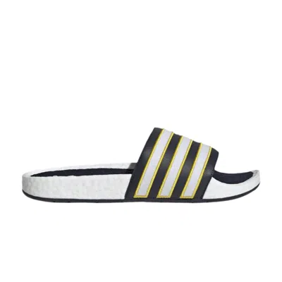 Pre-owned Adidas Originals Adilette Boost Slide 'white Legend Ink'