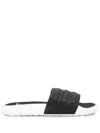 Adidas Originals Adilette Boost Sandals In Black