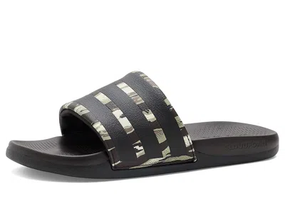 Adidas Originals Adilette Comfort 2.0 Slides Sandals Black/black: Men's 8 - Women's 9 Medium