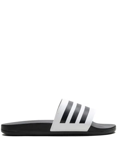 ADIDAS ORIGINALS ADILETTE COMFORT "CLOUD WHITE/CORE BLACK" SLIDES