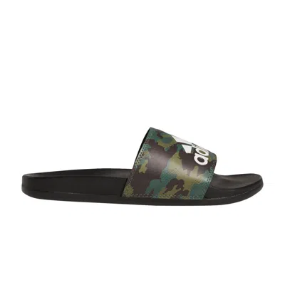 Pre-owned Adidas Originals Adilette Comfort Slide 'black Camo'