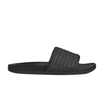 Pre-owned Adidas Originals Adilette Comfort Slide 'black Denim'