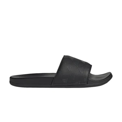 Pre-owned Adidas Originals Adilette Comfort Slide 'repeat Logo - Black'