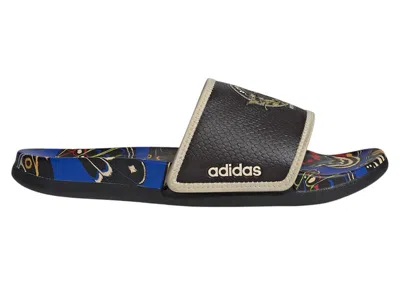 Pre-owned Adidas Originals Adilette Comfort Slides (women's) Sneakers In Core Black